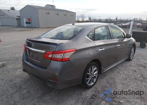 2015 Nissan Sentra Sr from USA, damaged, VIN 3N1AB7AP3FY251423